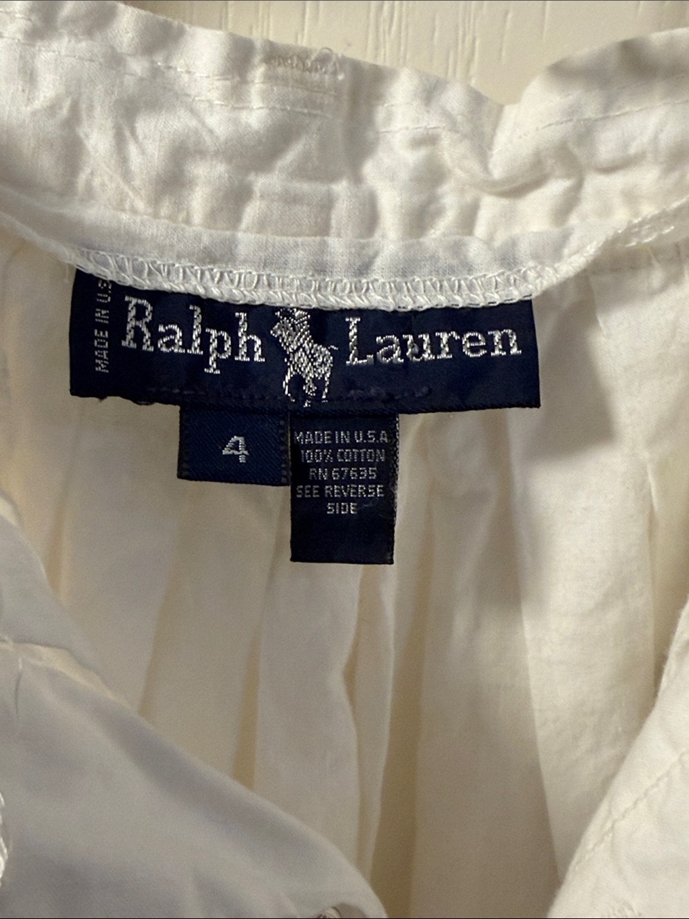 Lauren Ralph Lauren White Button-Front Midi Skirt - Picture 3 of 5
